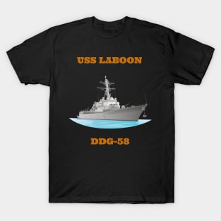 Laboon DDG-94 Destroyer Ship T-Shirt